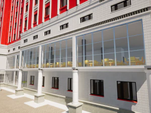 Russian Hotel 3D Model