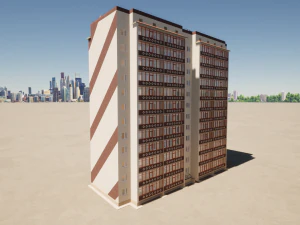 Residential Building 3D Model