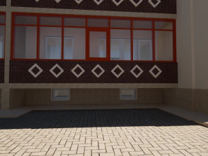 Residential Building 3D Model