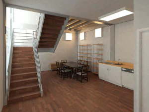 Modular Metal House 3D Model