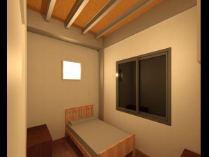 Modular Metal House Model 3D