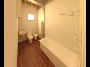 Modular Metal House Model 3D