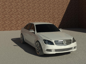 Mercedes-Benz C-Class W204 3D Model