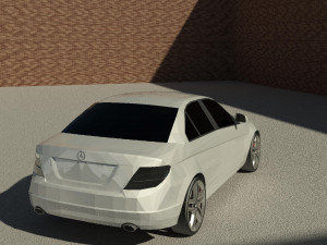 Mercedes-Benz C-Class W204 3D Модель