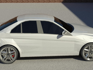 Mercedes-Benz C-Class W204 3D Модель