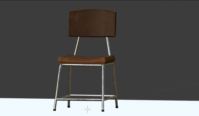 livingroom chair oldtype with texture Model 3D .c4d .max .obj .3ds .fbx .stl .blend 