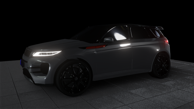 range rover evoque 2019 Model 3D .c4d .max .obj .3ds .fbx .stl .blend 