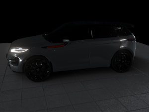 range rover evoque 2019 Model 3D
