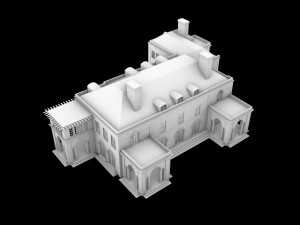 elm court residence 3Dプリントモデル