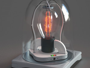 sci-fi eco lamp 01 3D Model