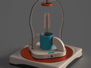 sci-fi eco lamp 01 3D Model