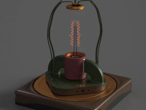 sci-fi eco lamp 01 3D Model