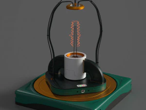 sci-fi eco lamp 01 3D Model