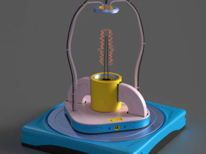 sci-fi eco lamp 01 3D Model