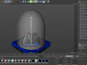 sci-fi eco lamp 01 3D Model