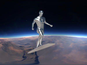 silver surfer 3D Model