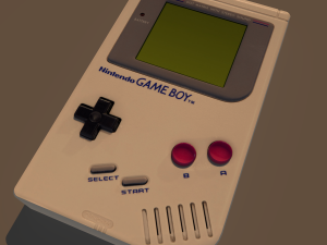 Nintendo Game Boy 3D Model