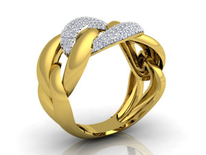 fancy ring Modelo 3D