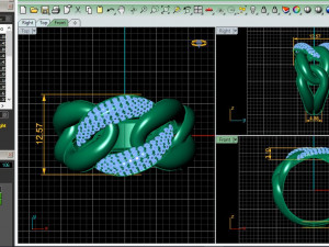fancy ring Modelo 3D