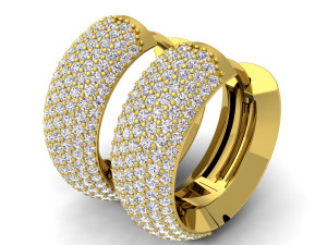 fancy earring for vintage woman 3Dモデル