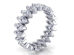 fancy diamond ring 3D Model