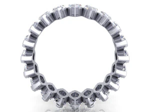 fancy diamond ring 3D Model