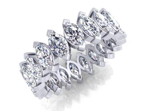 fancy diamond ring 3D Model