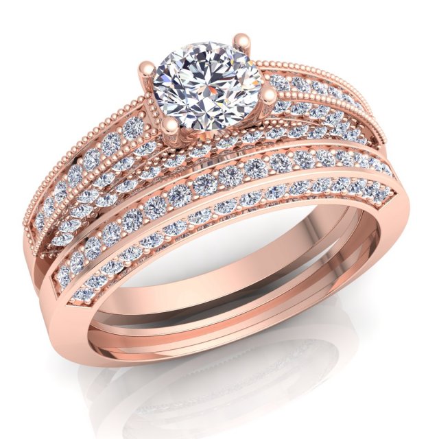 couple wedding diamond set Modèle 3D .c4d .max .obj .3ds .fbx .stl .blend 