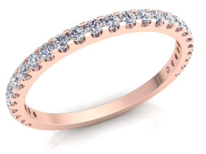 half eternity diamond ring 3D Модель