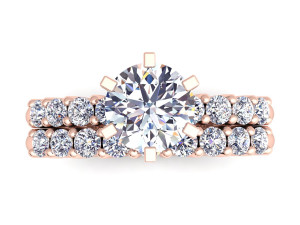 fancy wedding set ring 3Dモデル