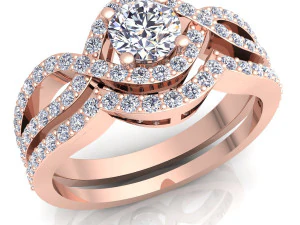 멋진 웨딩 세트 3D 모델