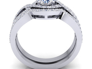 fancy wedding set Model 3D