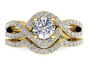 멋진 웨딩 세트 3D 모델