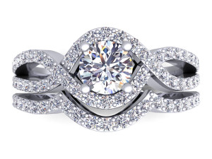 fancy wedding set Model 3D
