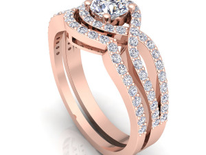 fancy wedding set Model 3D