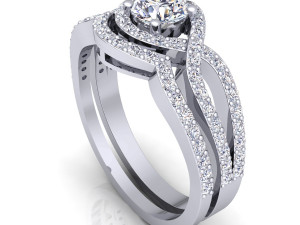 fancy wedding set Model 3D