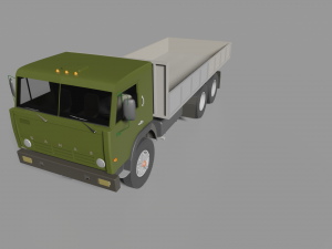 kamaz 53212 3D 모델