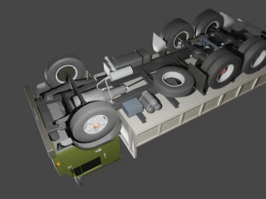 kamaz 53212 3D Model