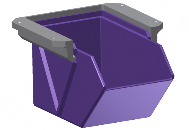 storage box suspended 3D Model .c4d .max .obj .3ds .fbx .stl .blend 
