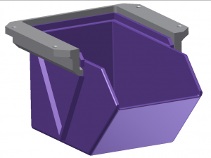 storage box suspended 3D Model