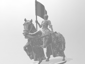 28mm joan of arc Modelo de Impressão 3D
