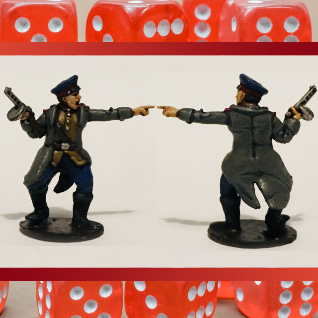 28mm soviet russian nkvd commissar Modelo de impresión 3D .c4d .max .obj .3ds .fbx .stl .blend 