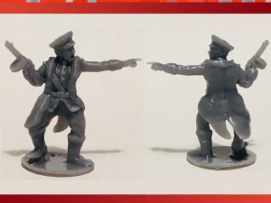 28mm soviet russian nkvd commissar 3D Print Model