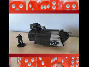 28mm sci fi futuristic light tank afv Modelo de Impressão 3D