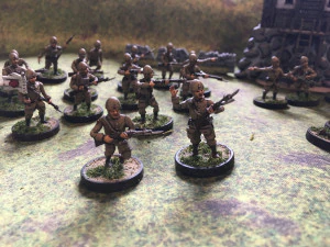 28mm ija imperial japanese army paratropers squad ww2 multi pose 3d print model 3D Print Model