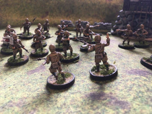 28mm ija imperial japanese army paratropers squad ww2 multi pose 3d print model 3D Print Model