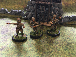 28mm ija imperial japanese army paratropers squad ww2 multi pose 3d print model 3D Baskı Modeli