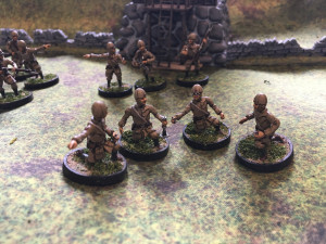 28mm ija imperial japanese army paratropers squad ww2 multi pose 3d print model 3D Baskı Modeli