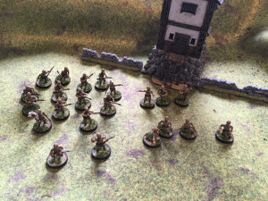 28mm ija imperial japanese army paratropers squad ww2 multi pose 3d print model 3D Baskı Modeli