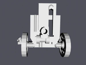 Infantaria japonesa tipo 92 de 28 mm com tripula&ccedil;&atilde;o de artilharia p&aacute;ra-quedista ija ww2 Modelo de Impressão 3D